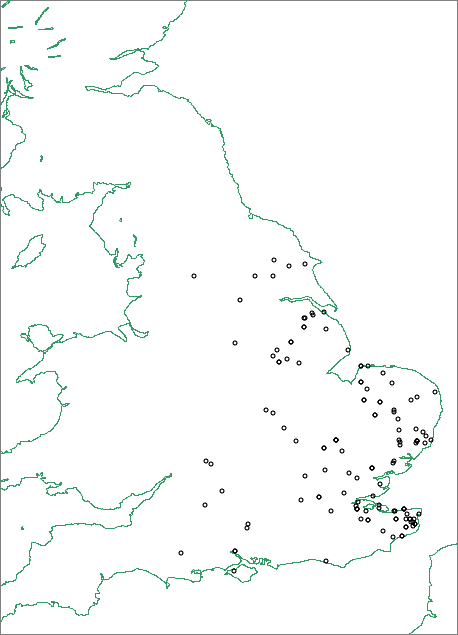 Single finds of Merovingian coins in England